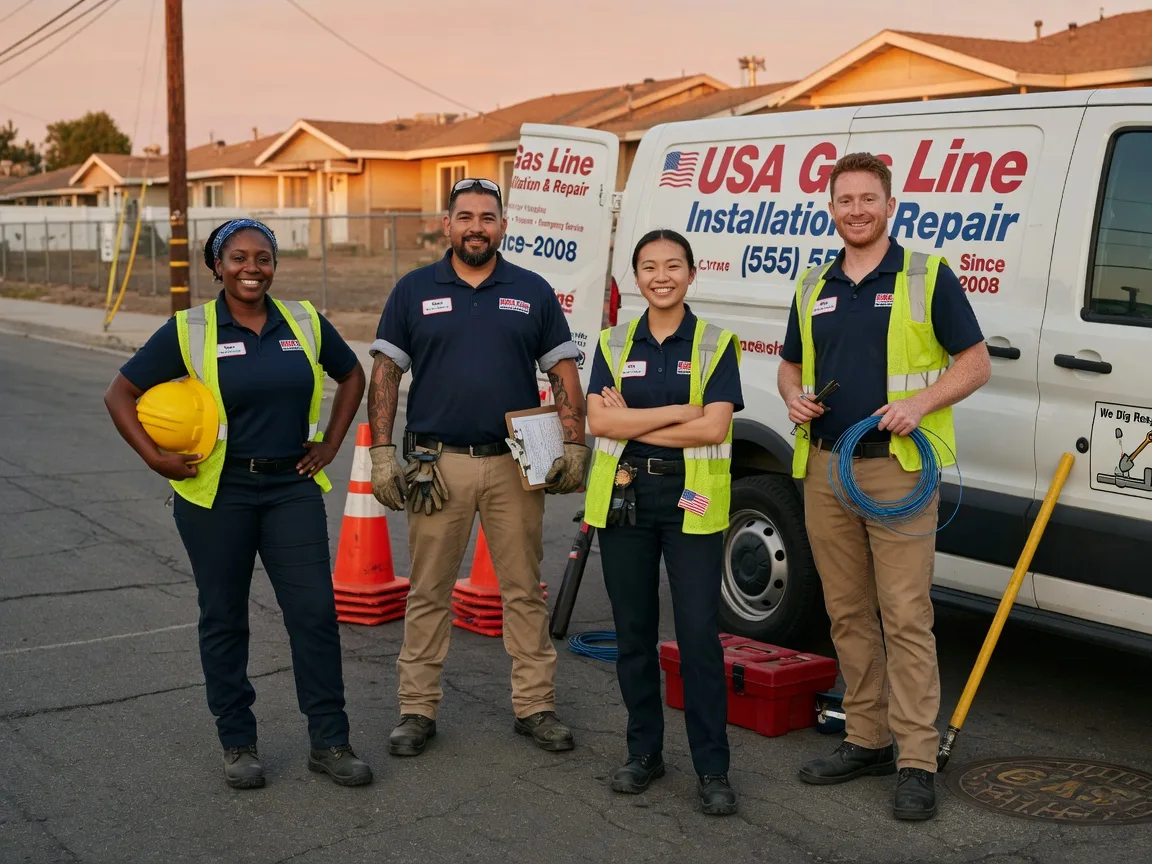 Gas Line Installation company in Friedheim, MO
